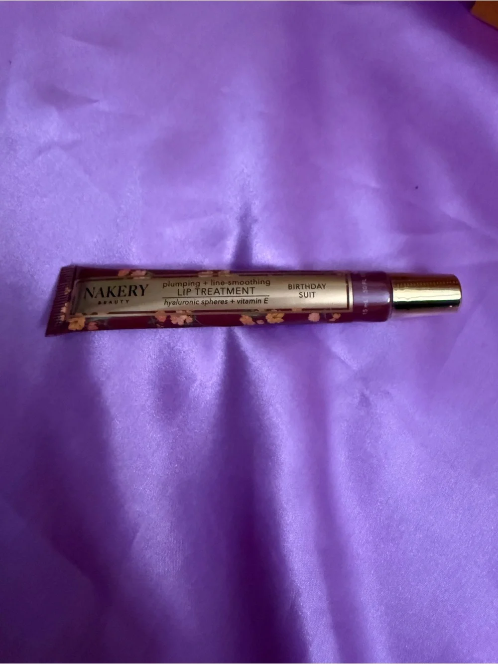 Nakery Beauty Birthday Suit Plumping Lip Treatment - Pink
